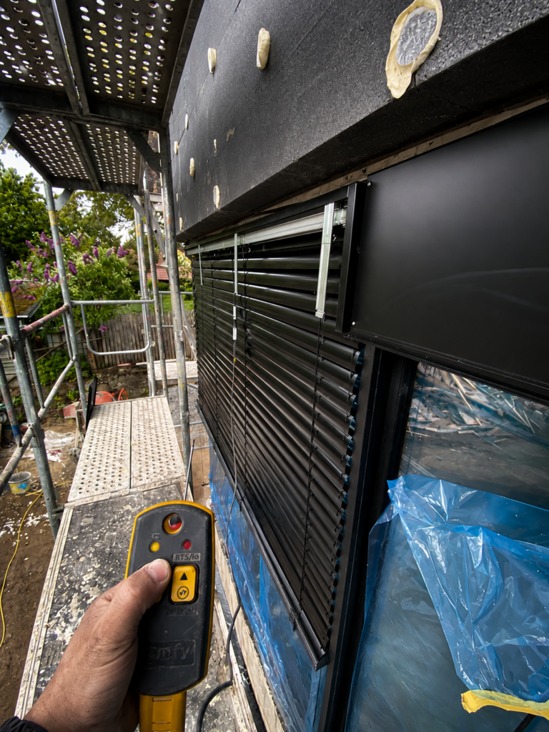 solución de sombreado exterior para ventanas panorámicas